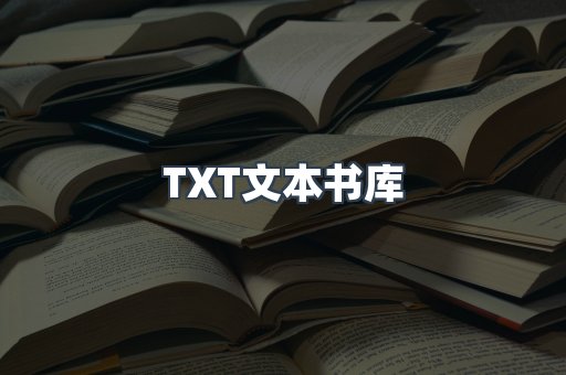 TXT文本书库